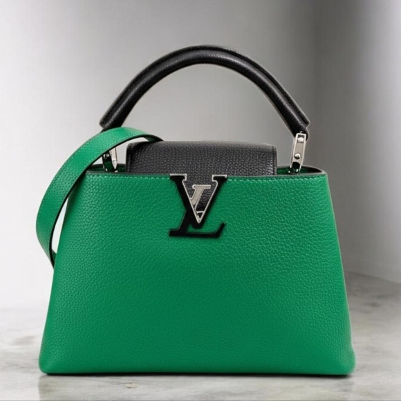 Louis Vuitton Handbags - ✨️Authentic Louis Vuitton Capucines BB Green Leather Crossbody Bag